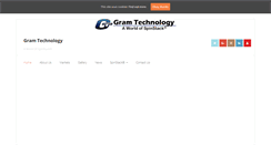 Desktop Screenshot of gramtechnology.com