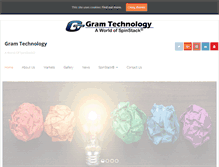 Tablet Screenshot of gramtechnology.com